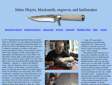 Tablet Screenshot of juliusmojzis.com